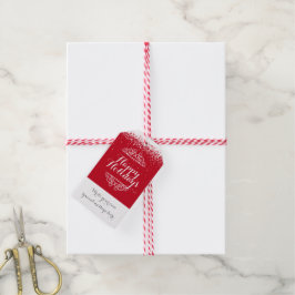 Etiquetas Para Regalos Personalizado Holiday