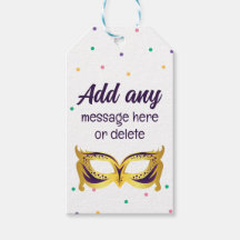 PERSONALIZADO Mardi Gras Fiesta Temática Divertida