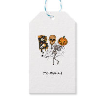 Personalizado Texto Calabaza Halloween Skeleton Bo