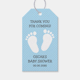 Etiquetas Para Regalos Personalizados niños ducha de bebé gracias pasos