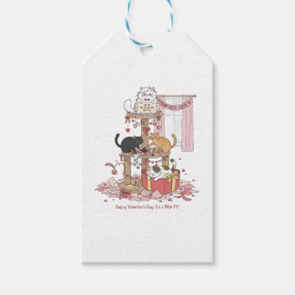 Etiquetas Para Regalos Personalized Cat's Meow Valentine's Day Gift Tags