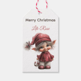 Etiquetas Para Regalos Personalized Elf Gift Tags | North Pole Christmas 