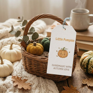 Etiquetas Para Regalos Personalized Little Pumpkin Baby Blanket