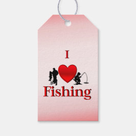Etiquetas Para Regalos Pesca de corazón