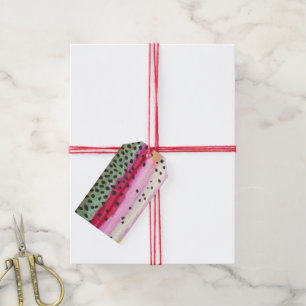 Etiquetas Para Regalos Pescadores de trucha arco iris