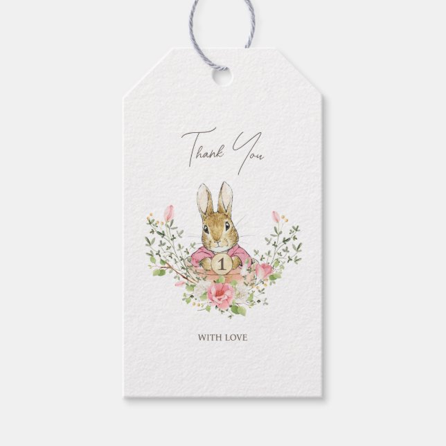 Etiquetas Para Regalos Peter the Rabbit (Anverso)