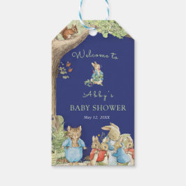 Etiquetas Para Regalos Peter the Rabbit Forest Friends Shower