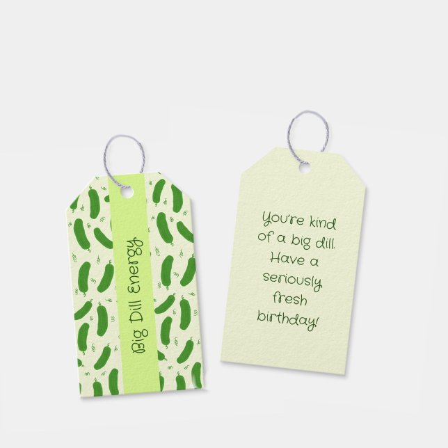 Etiquetas Para Regalos Pickle & Fresh Collection (Subido por el creador)