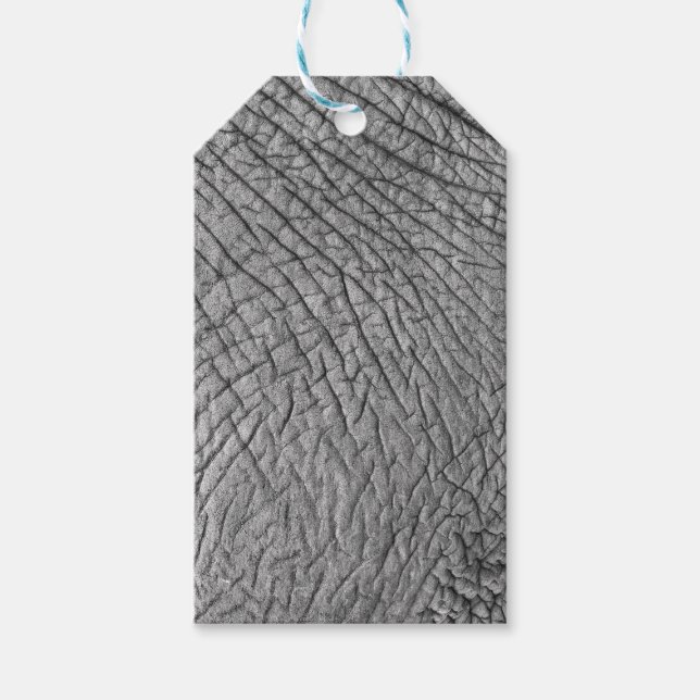 Etiquetas Para Regalos Piel elefante (Anverso)