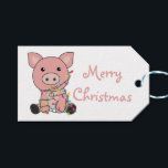 Etiquetas Para Regalos Pig Christmas Snow Winter Animals Pigs Trucker Hat<br><div class="desc">The pig for Christmas with fairy lights. Funny animals with gifts and snow to the holidays. Also funny for Christmas in July. Sheep are sweet animals and perfect for Christmas.</div>