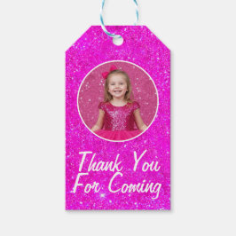 Etiquetas Para Regalos Pink Doll Gilter Birthday Custom Gift Tags