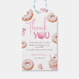 Etiquetas Para Regalos Pink Donut & Candy Party Suite