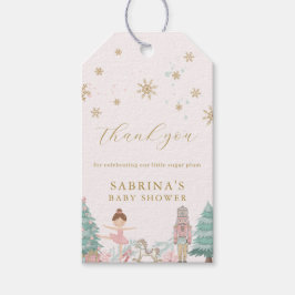 Etiquetas Para Regalos Pink Nutcracker Ballet Baby Shower Favor Tags