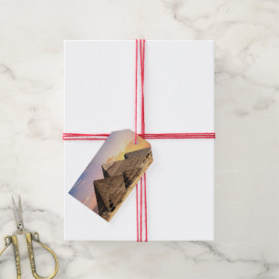 Etiquetas Para Regalos pirámides de guiza Antiguo Egipto Paisaje desértic