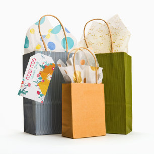 Etiquetas Para Regalos Pirámides florales Pascua de pesach hebreo judío