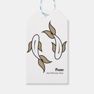 Etiquetas Para Regalos Pissa la fiesta personalizada de los peces gemelos