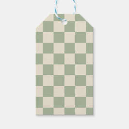 Etiquetas Para Regalos Pizarra verde y blanco desactivado