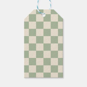 Etiquetas Para Regalos Pizarra verde y blanco desactivado