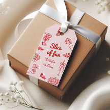 Pizza De Primera Mano Dibujó Parte De Divertida Fi