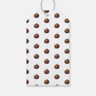 Etiquetas Para Regalos Plaid Pumpkin Halloween Gift Tag