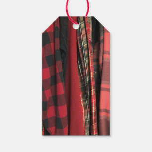 Etiquetas Para Regalos Planchas rojas e impresiones