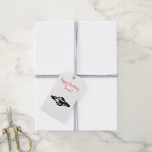 Etiquetas Para Regalos platillo volador ovni