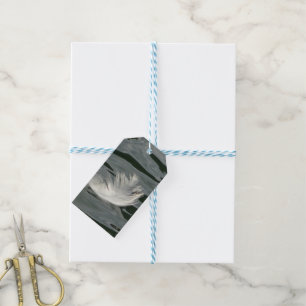Etiquetas Para Regalos plumas blancas de bonito