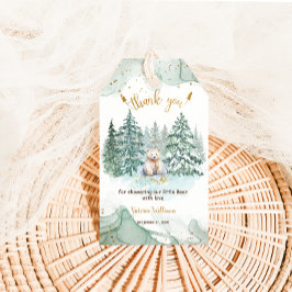 Etiquetas Para Regalos Polar Little Bear Baby Shower Agradecimiento