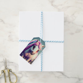 Etiquetas Para Regalos Pony Espíritu 3D 2