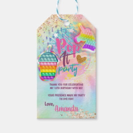 Etiquetas Para Regalos Pop It Bubble Fidget Toy