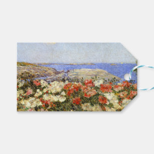Etiquetas Para Regalos Poppies salvajes en las islas de los atolones