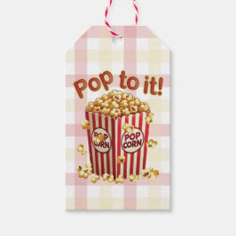 Etiquetas Para Regalos Poppin' con Style - "¡Pídele!"