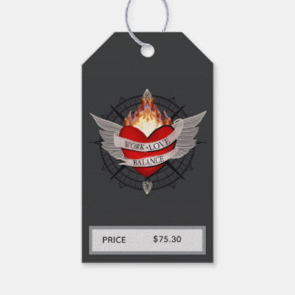 Etiquetas Para Regalos Precio de la brújula de equilibrio entre el trabaj