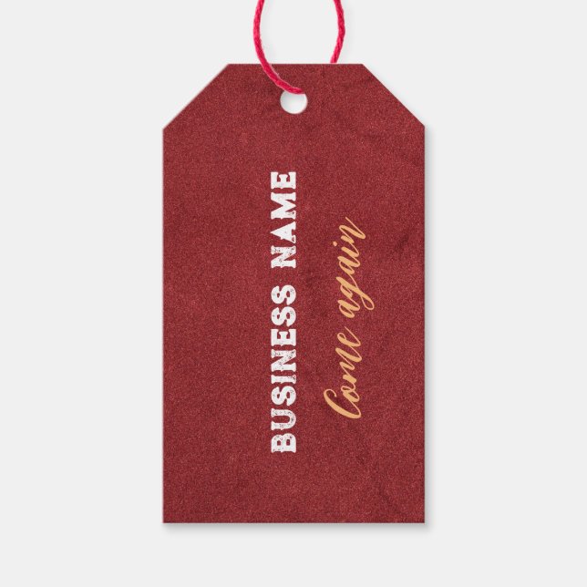 Etiquetas Para Regalos Precio de negocio (Anverso)