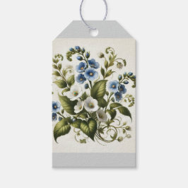 Etiquetas Para Regalos Pretty forget-me-knots