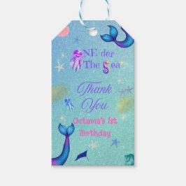 Etiquetas Para Regalos Primer cumpleaños del mar de un solo gobernante