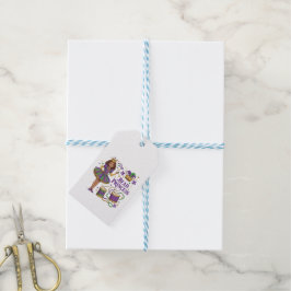 Etiquetas Para Regalos Princesa de las cuentas - Mardi Gras