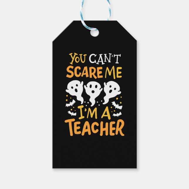 Etiquetas Para Regalos Profesor Halloween (Anverso)