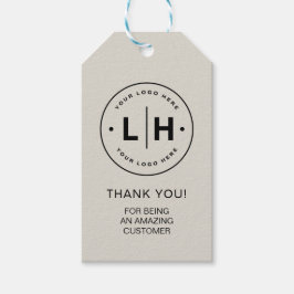 Etiquetas Para Regalos Promoción de logotipo comercial personalizado