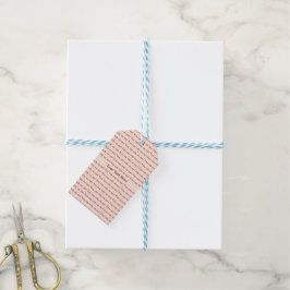 Etiquetas Para Regalos Puedes Contar Conmigo Diseño y Cita Minimalista