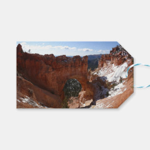 Etiquetas Para Regalos Puente natural del cañón de Bryce Foto paisajista 