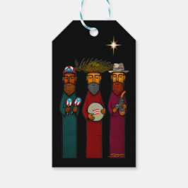 Etiquetas Para Regalos Puerto Rican Three Wise Men – Parranda