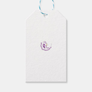 Etiquetas Para Regalos Pulsera con corazón Style, Light Eggplant