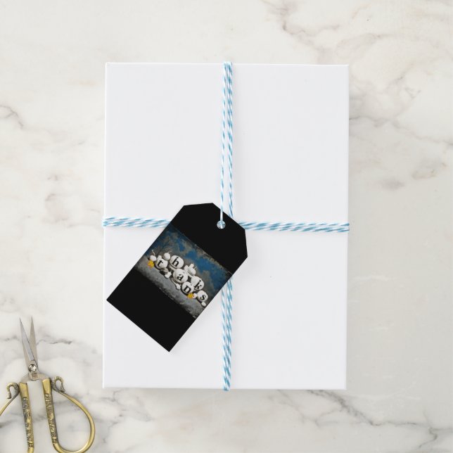 ETIQUETAS PARA REGALOS PUNTAS DE AGRADECIMIENTO (Con cuerda)