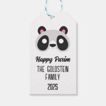 Purim panda oso máscara disfraz de máscaras