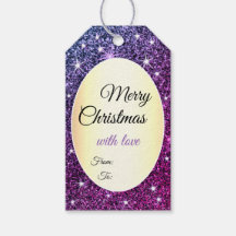 Purpurina morado de moda Sparkle Stars Gold Navida