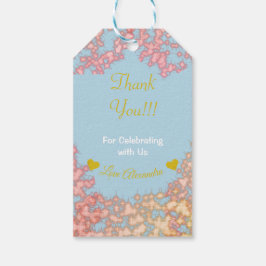 Etiquetas Para Regalos Purpurina Princesa de Fairytale Sweet dieciséis