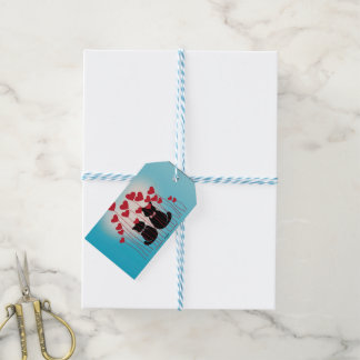 Etiquetas Para Regalos Purr Love - Bolsa de regalo - Campo de globo