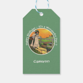 Etiquetas Para Regalos Pussy-Cat, ¿Dónde Has Estado? Fiesta de cumpleaños