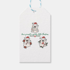 Etiquetas Para Regalos Que tengas pequeños Navidades fantasmales